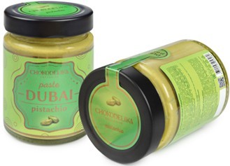Паста десертная "Dubai Pistachio", банка стекло, 250 гр НОВИНКА 2025