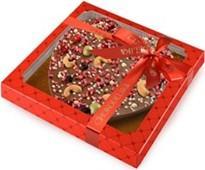 Шоколад  молочный с кешью "Любящее сердце"